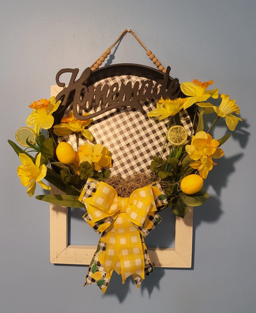 lemon wreath